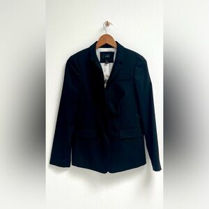 NWT, JCrew, Black Wool Regent Blazer, Size 2